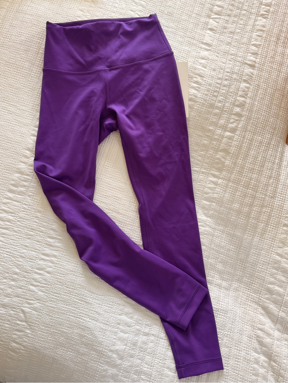lululemon athletica Wunder Train 25" Purple High-Rise Leggings